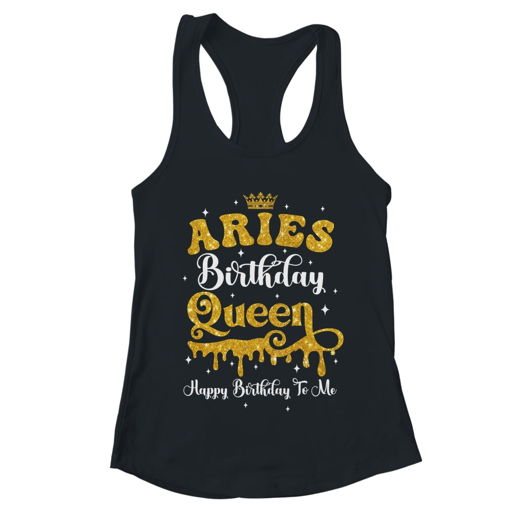 Aries Birthday Queen Happy Birthday To Me Women Shirt & Tank Top | teecentury