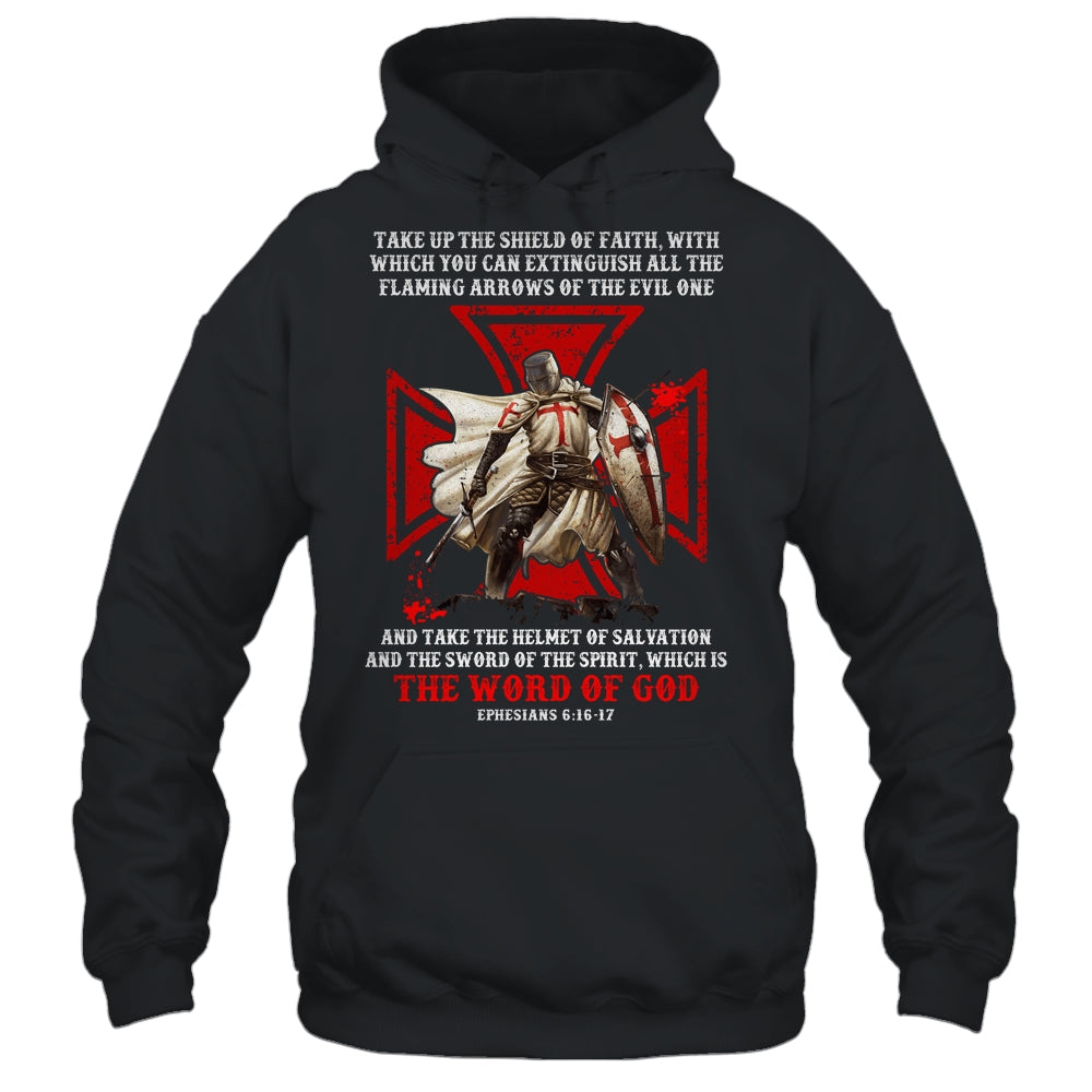 Armor Of God Men Women Knight Templar Christian Bible Verse Shirt & Hoodie | teecentury