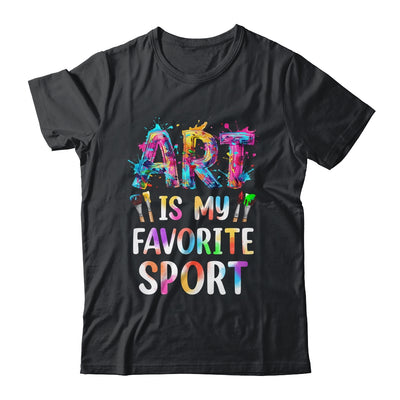 Art Is My Favorite Sport Men Women Artist Painter Teacher Shirt & Tank Top | teecentury