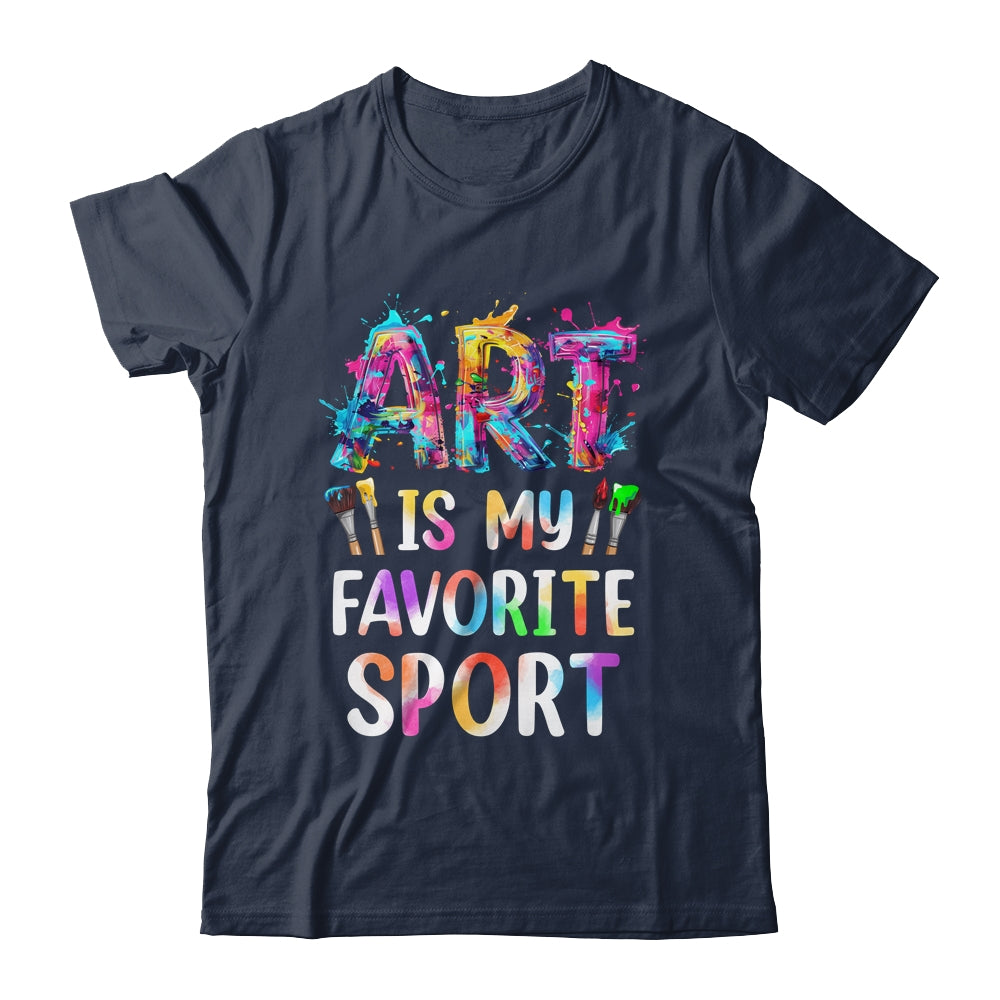Art Is My Favorite Sport Men Women Artist Painter Teacher Shirt & Tank Top | teecentury