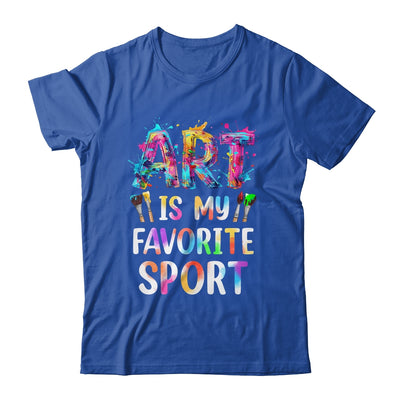 Art Is My Favorite Sport Men Women Artist Painter Teacher Shirt & Tank Top | teecentury