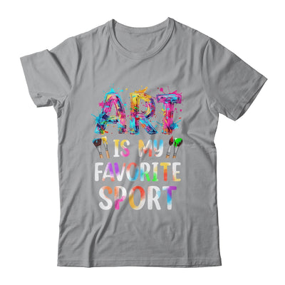 Art Is My Favorite Sport Men Women Artist Painter Teacher Shirt & Tank Top | teecentury