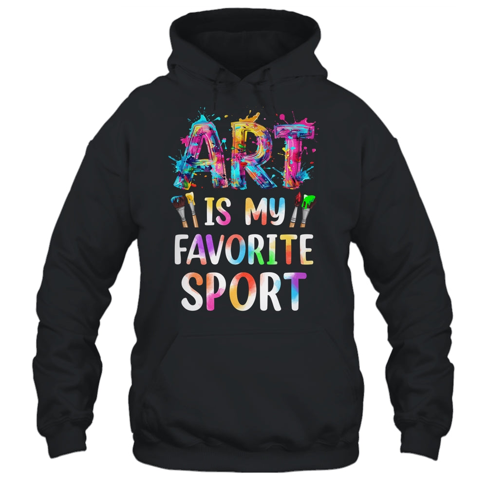 Art Is My Favorite Sport Men Women Artist Painter Teacher Shirt & Tank Top | teecentury