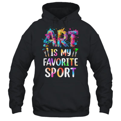 Art Is My Favorite Sport Men Women Artist Painter Teacher Shirt & Tank Top | teecentury