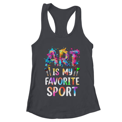 Art Is My Favorite Sport Men Women Artist Painter Teacher Shirt & Tank Top | teecentury