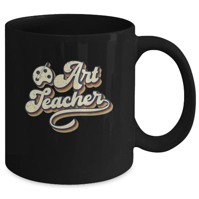 Art Teacher Hooray It's Art Day Hello Back To School Vintage Mug | teecentury