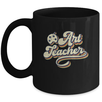 Art Teacher Hooray It's Art Day Hello Back To School Vintage Mug | teecentury