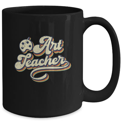 Art Teacher Hooray It's Art Day Hello Back To School Vintage Mug | teecentury