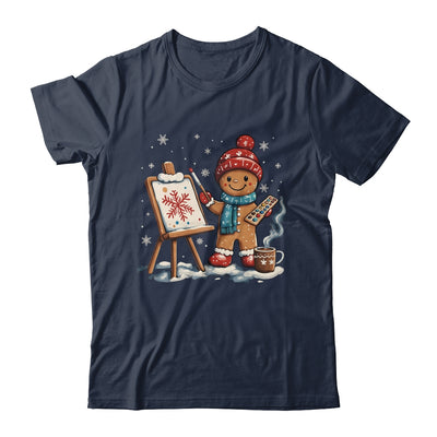 Artist Gingerbread Painter Art Teacher Student Christmas Shirt & Sweatshirt | teecentury