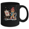 Artist Gingerbread Painter Art Teacher Student Christmas Mug | teecentury