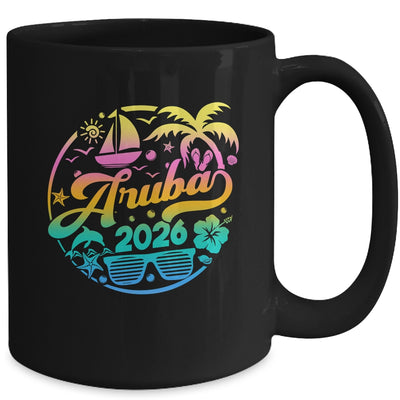 Aruba 2026 Family Vacation Beach Matching Group Mug | teecentury
