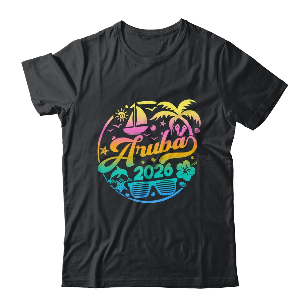 Aruba 2026 Family Vacation Beach Matching Group Shirt & Tank Top | teecentury