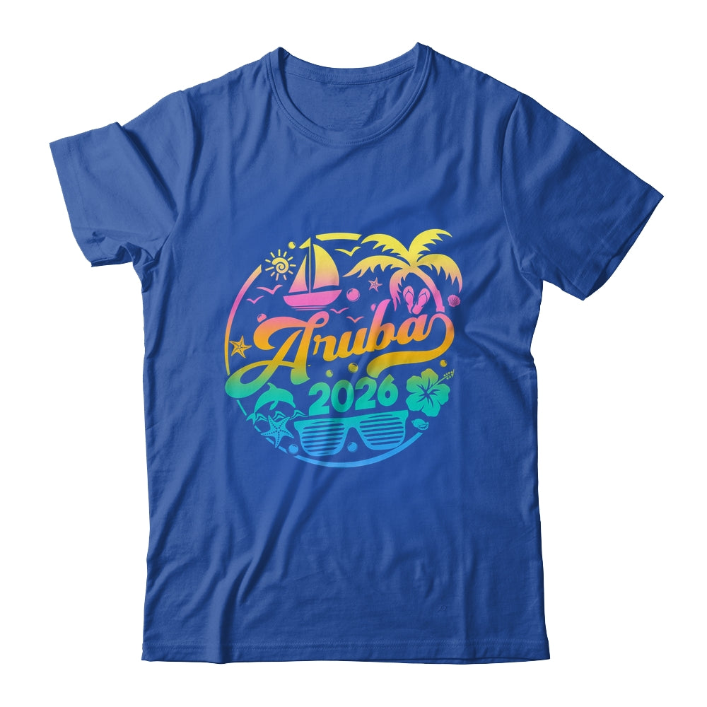 Aruba 2026 Family Vacation Beach Matching Group Shirt & Tank Top | teecentury