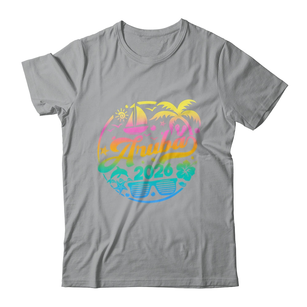 Aruba 2026 Family Vacation Beach Matching Group Shirt & Tank Top | teecentury