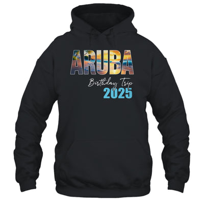 Aruba Birthday Trip 2025 Vacation Party Crew Cruise Shirt & Tank Top | teecentury