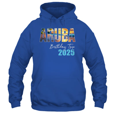 Aruba Birthday Trip 2025 Vacation Party Crew Cruise Shirt & Tank Top | teecentury