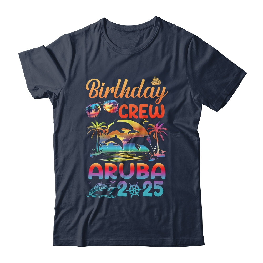 Aruba Birthday Trip Vacation 2025 Matching Group Shirt & Tank Top | teecentury