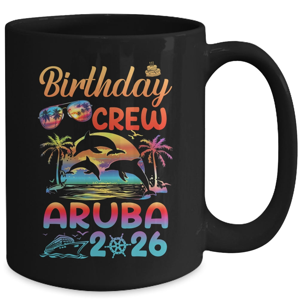 Aruba Birthday Trip Vacation 2026 Matching Group Mug | teecentury