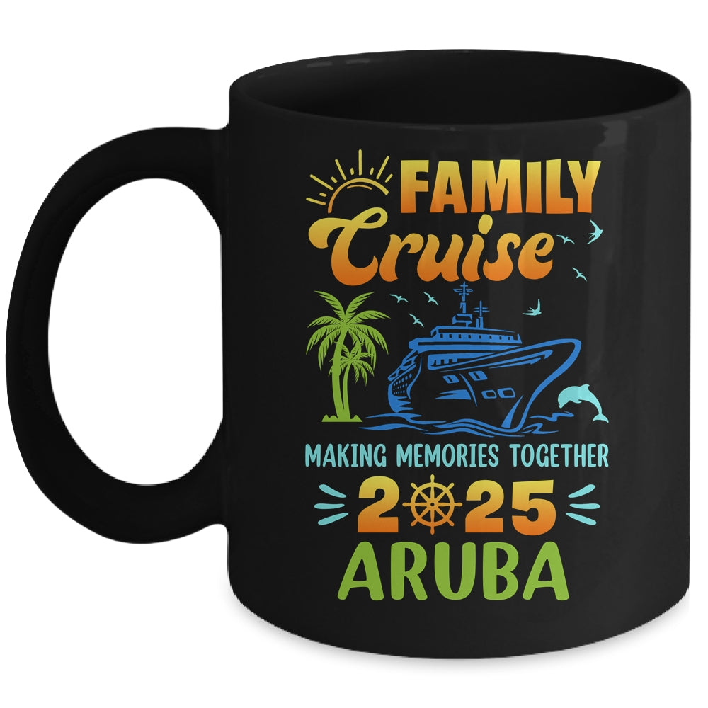 Aruba Cruise 2025 Family Friends Group Vacation Matching Mug | teecentury