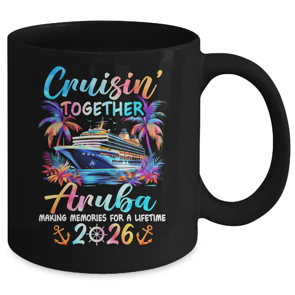 Aruba Cruise 2026 Family Cruisin' Vacation Together Mug | teecentury