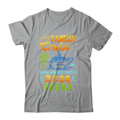 Aruba Cruise 2026 Family Friends Group Vacation Matching Shirt & Tank Top | teecentury