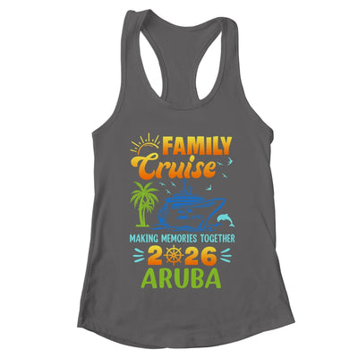 Aruba Cruise 2026 Family Friends Group Vacation Matching Shirt & Tank Top | teecentury