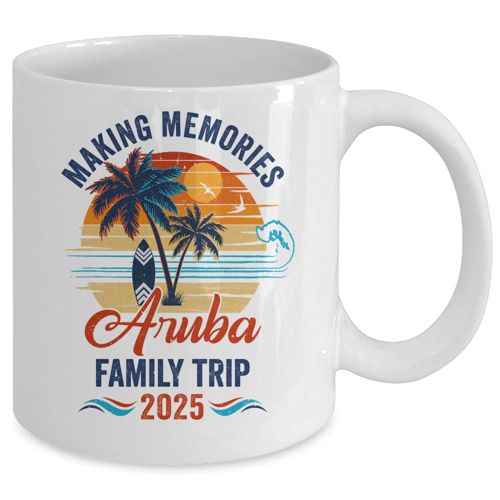 Aruba Family Vacation 2025 Making Memories Together Trip Mug | teecentury