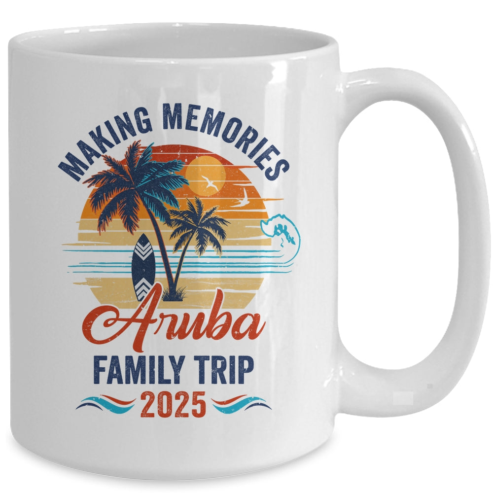 Aruba Family Vacation 2025 Making Memories Together Trip Mug | teecentury