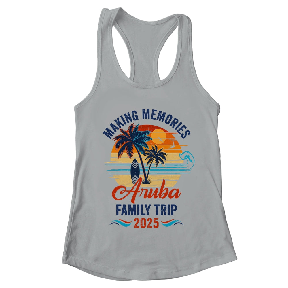 Aruba Family Vacation 2025 Making Memories Together Trip Shirt & Tank Top | teecentury