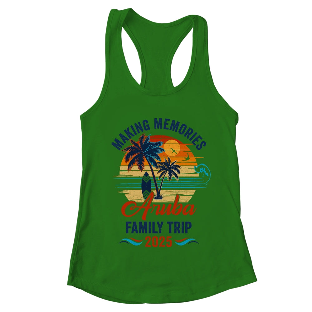 Aruba Family Vacation 2025 Making Memories Together Trip Shirt & Tank Top | teecentury
