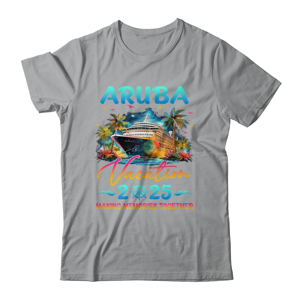 Aruba Family Vacation 2025 Matching Group Summer Shirt & Tank Top | teecentury