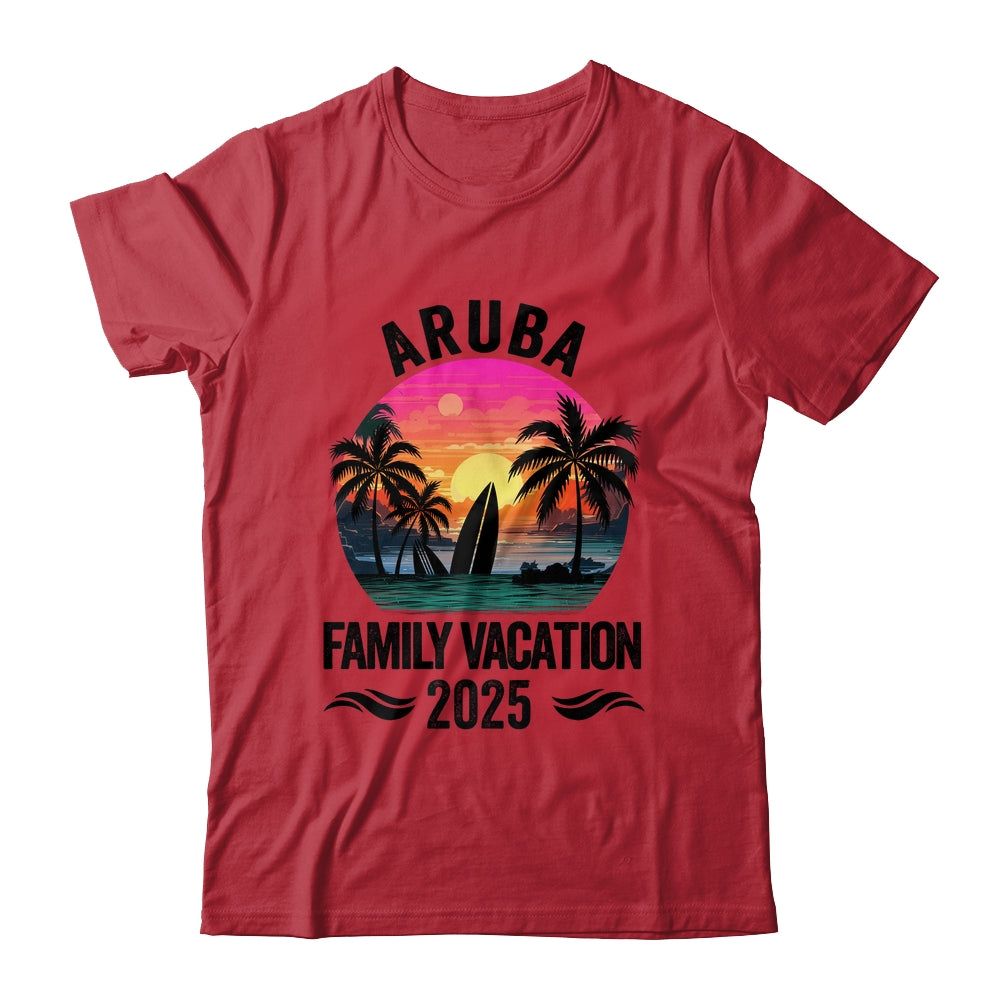 Aruba Family Vacation 2025 Matching Outfits Beach Summer Shirt & Hoodie | teecentury