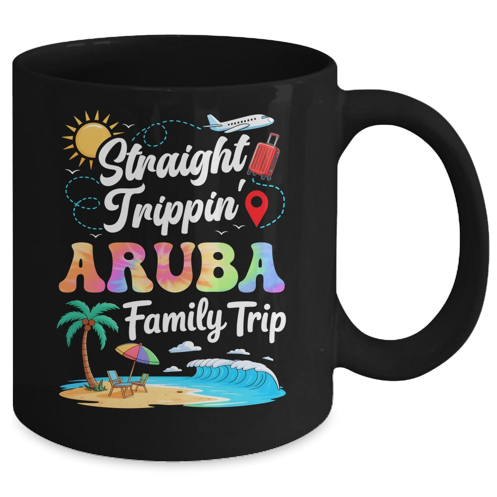 Aruba Family Vacation 2025 Straight Trippin Trip Mug | teecentury