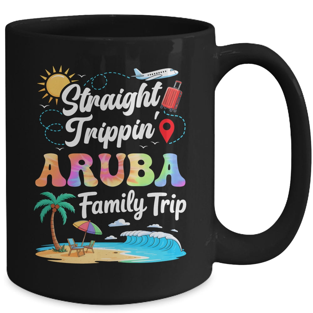 Aruba Family Vacation 2025 Straight Trippin Trip Mug | teecentury