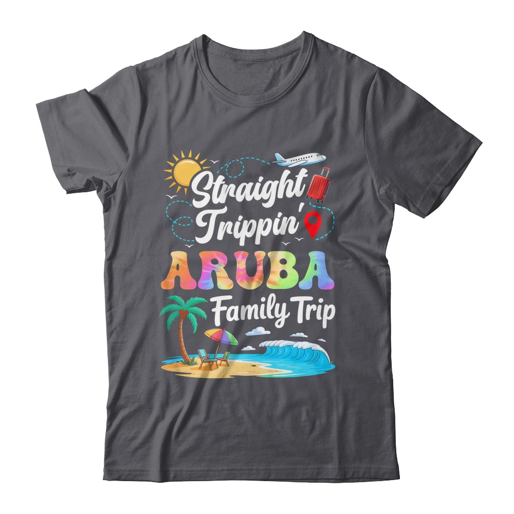 Aruba Family Vacation 2025 Straight Trippin Trip Shirt & Tank Top | teecentury