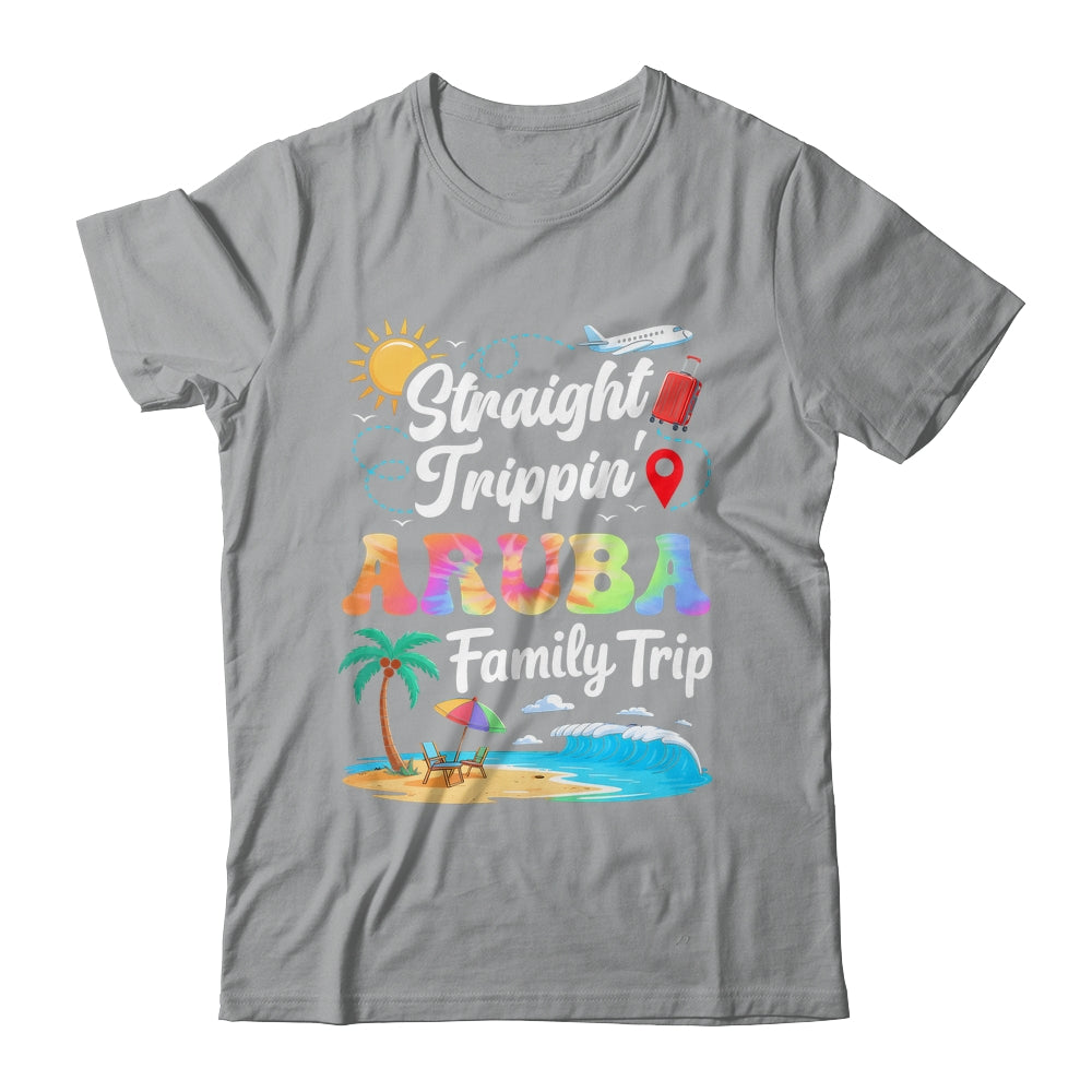 Aruba Family Vacation 2025 Straight Trippin Trip Shirt & Tank Top | teecentury