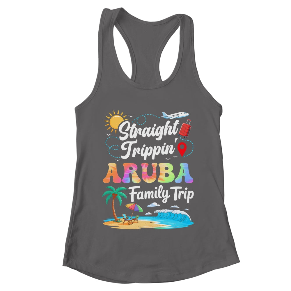 Aruba Family Vacation 2025 Straight Trippin Trip Shirt & Tank Top | teecentury