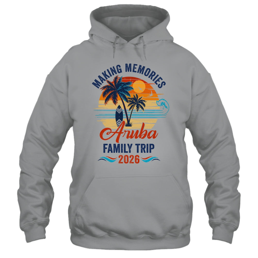Aruba Family Vacation 2026 Making Memories Trip Shirt & Tank Top | teecentury