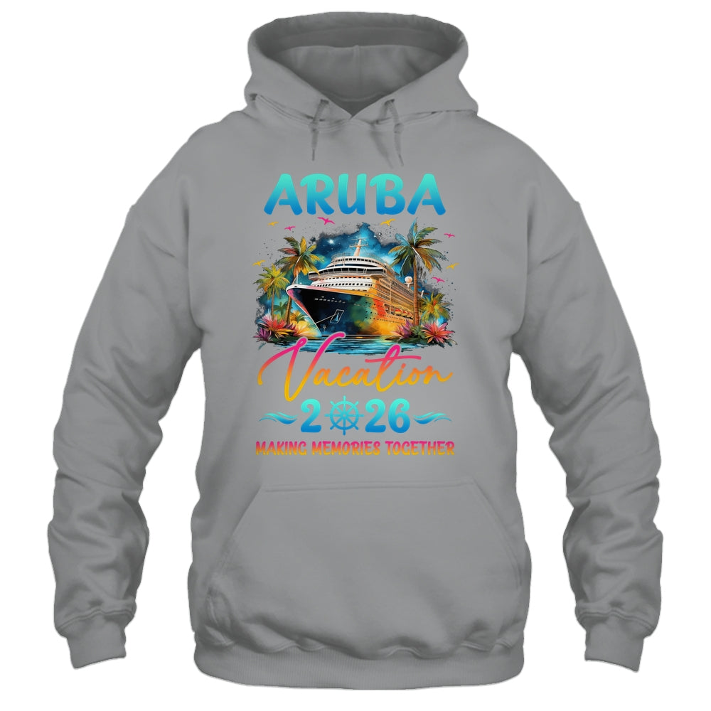 Aruba Family Vacation 2026 Matching Group Summer Shirt & Tank Top | teecentury