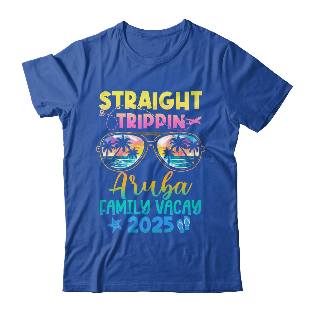 Aruba Family Vacay Vacation 2025 Straight Trippin Shirt & Tank Top | teecentury