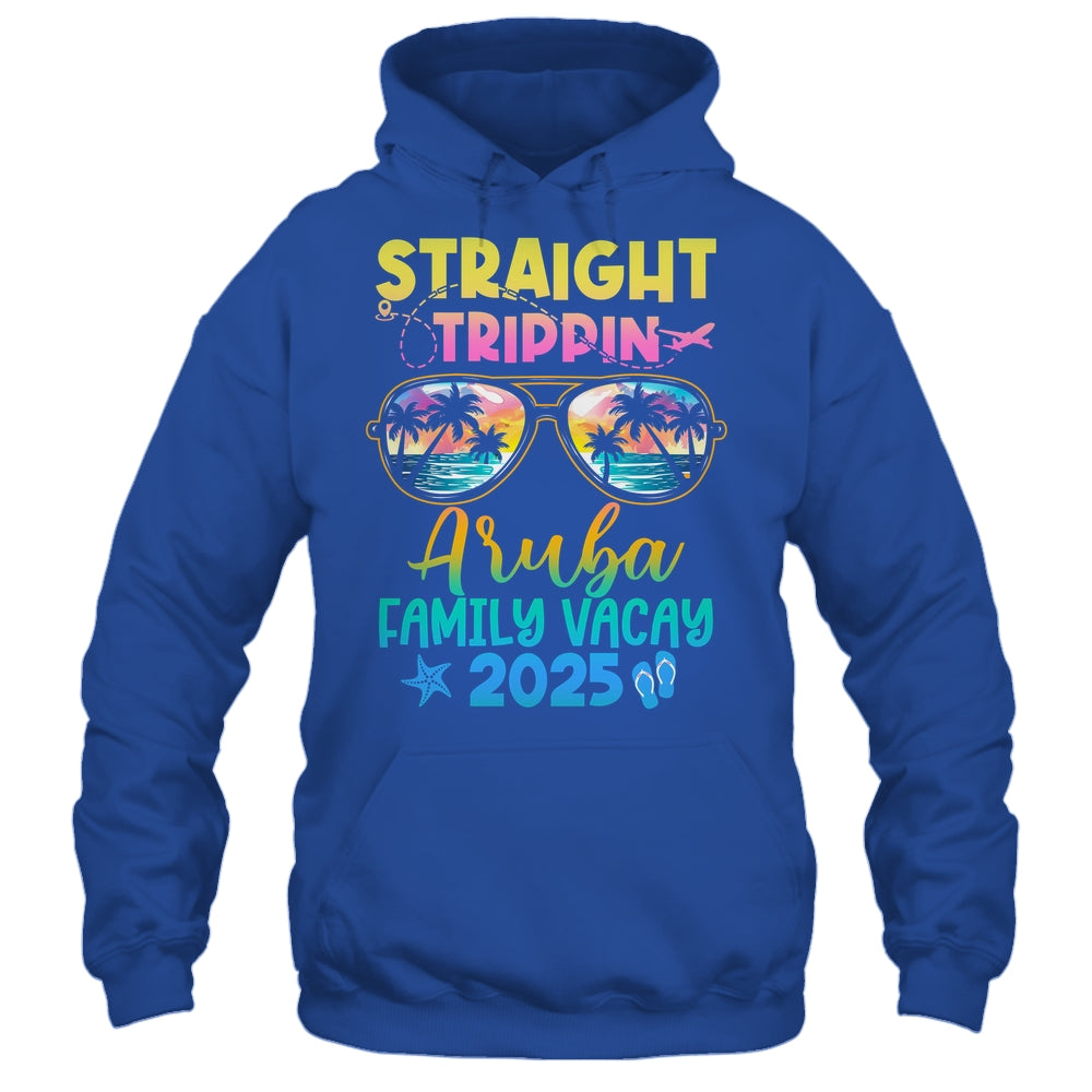 Aruba Family Vacay Vacation 2025 Straight Trippin Shirt & Tank Top | teecentury
