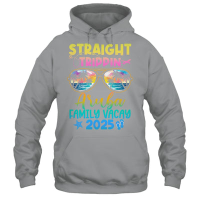 Aruba Family Vacay Vacation 2025 Straight Trippin Shirt & Tank Top | teecentury