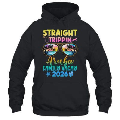 Aruba Family Vacay Vacation 2026 Straight Trippin Shirt & Tank Top | teecentury