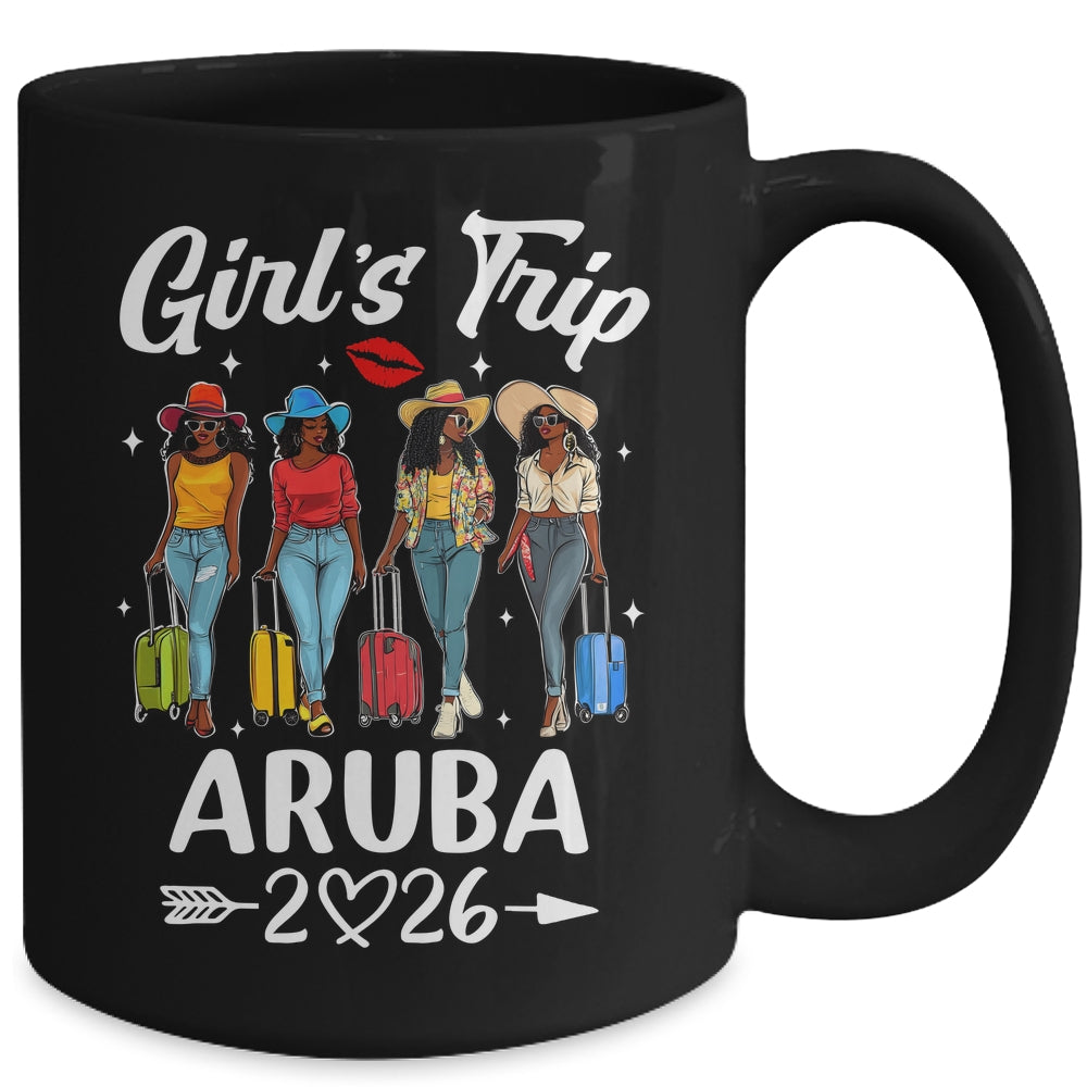 Aruba Girls Trip 2026 Birthday Squad Women Vacation Mug | teecentury
