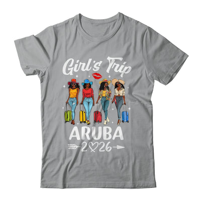 Aruba Girls Trip 2026 Birthday Squad Women Vacation Shirt & Tank Top | teecentury