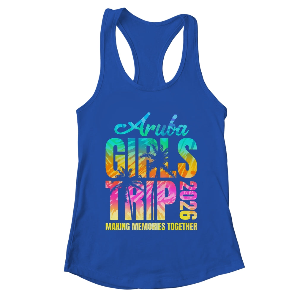 Aruba Girls Trip 2026 Vacation Weekend Matching Summer Shirt & Tank Top | teecentury
