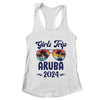 Aruba Girls Trip Beach Vacation 2024 Matching Group Shirt & Tank Top | teecentury