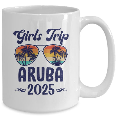 Aruba Girls Trip Beach Vacation 2025 Matching Group Mug | teecentury