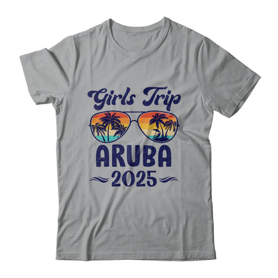 Aruba Girls Trip Beach Vacation 2025 Matching Group Shirt & Tank Top | teecentury