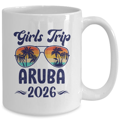 Aruba Girls Trip Beach Vacation 2026 Matching Group Mug | teecentury